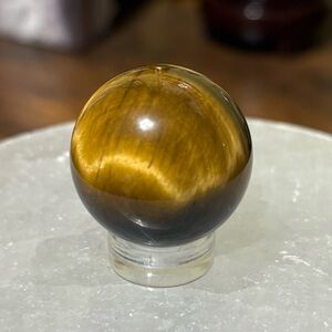 Tigers eye mini sphere